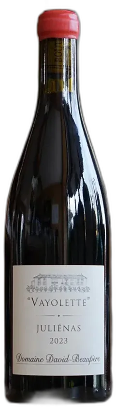 photo du vin Julienas "Vayolette" Domaine David-Beaupère
