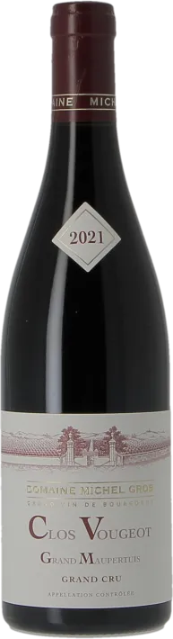 photos du vin Clos de Vougeot Grand Maupertuis Grand Cru