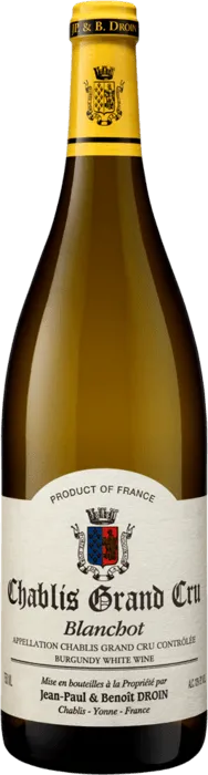 photo Chablis Grand Cru Blanchot jp & b Droin 2020