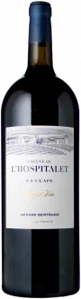 photo Magnum Château l’Hospitalet Grand Vin Rouge 2021 Gérard Bertrand
