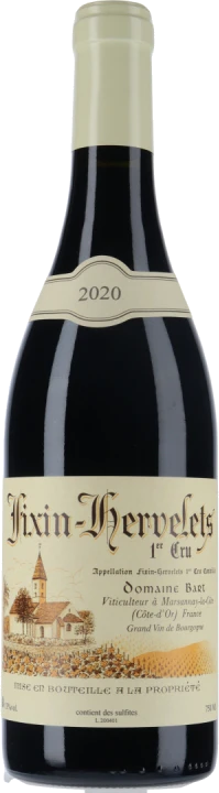 photo Domaine Bart Fixin-Hervelets 1er Cru 2020
