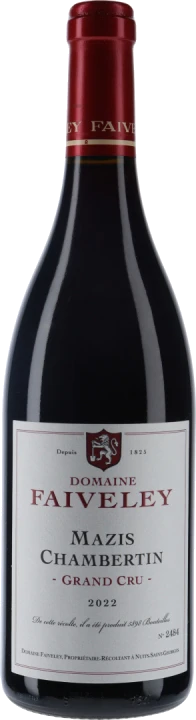 photo Domaine Faiveley Mazis-Chambertin Grand Cru 2022