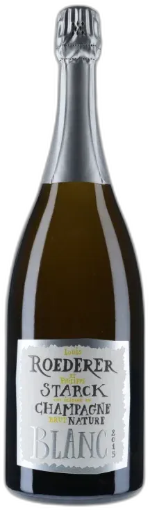 photos du vin Champagne Louis Roederer Cuvée Philippe Starck Brut Nature 2015 Magnum