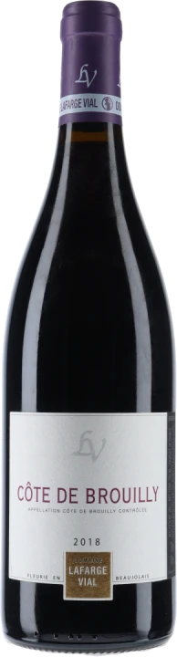 photo Domaine Lafarge Vial Côte de Brouilly 2018