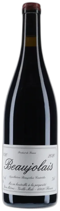 photo du vin Yvon Metras Beaujolais Rouge 2020