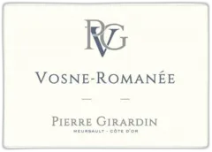 aperçu du vin Domaine Pierre Girardin Vosne Romanée Rouge 2021