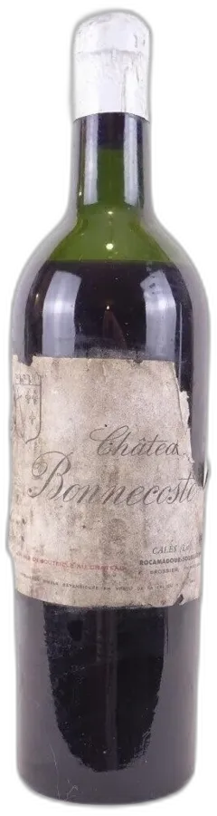 photo 1930 à 1940 Vin de Pays du Lot Château Bonnecoste Non Millésimé Années 1930 à 1940 b1 Rouge Sud-Ouest