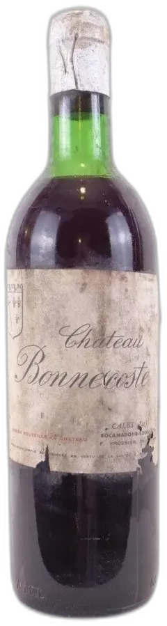 photo 1930 à 1940 Vin de Pays du Lot Château Bonnecoste Non Millésimé Années 1930 à 1940 Rouge Sud-Ouest