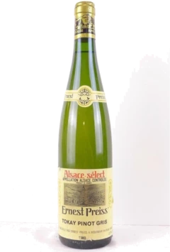 photo 1989 Pinot Gris Ernest Preiss Blanc Alsace