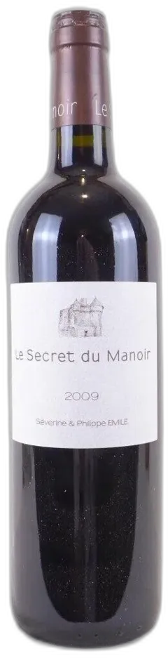 photo 2009 Côtes de Castillon Séverine et Philippe Emile le Secret du Manoir Rouge Bordeaux