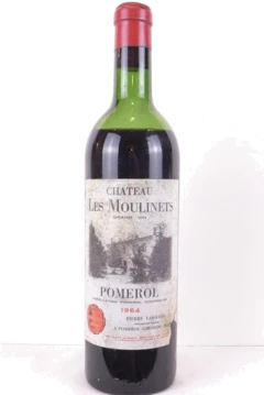 photo 1964 Pomerol Château les Moulinets b2 Rouge Bordeaux
