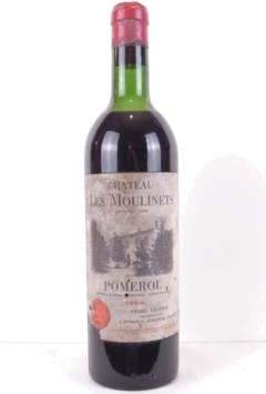 photo 1964 Pomerol Château les Moulinets Rouge Bordeaux
