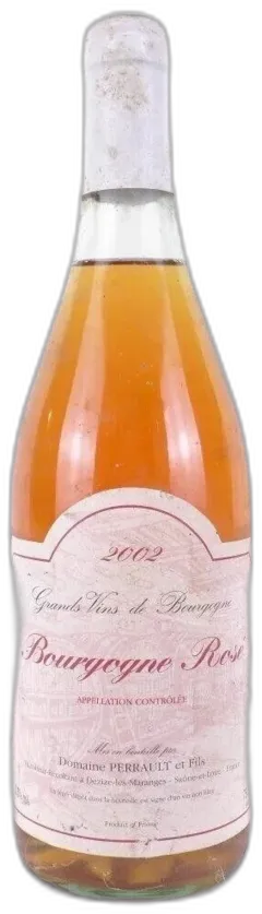 photo 2002 Bourgogne Rosé Perrault Rosé Bourgogne