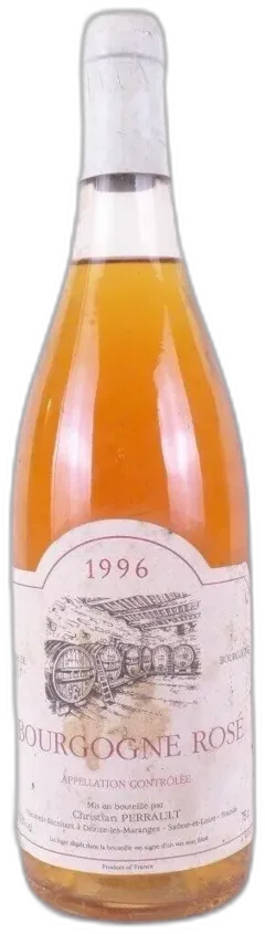 photo 1996 Bourgogne Rosé Perrault Rosé Bourgogne