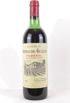 photo 1976 Pomerol Château Gombaude-Guillot Rouge Bordeaux