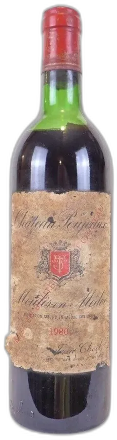photo 1980 Moulis Château Poujeaux Rouge Bordeaux