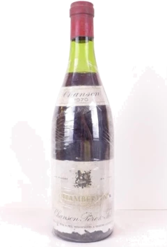 photo 1970 Chambertin Chanson Grand Cru Rouge Bourgogne