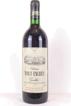 photo 1990 Gaillac Château Haut-Tauziès Rouge Sud-Ouest