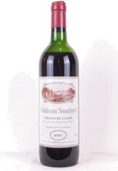 photo 1987 Saint-Émilion Château Soutard Grand Cru Classé Niveau Bas) Rouge Bordeaux