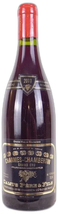 photo 2011 Charmes-Chambertin Camus Père et Fils Grand Cru b3 Rouge Bourgogne