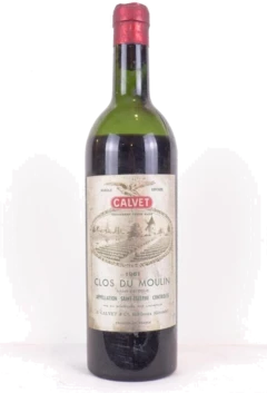 photo 1961 Saint-Estèphe Clos du Moulin Niveau Bas) Rouge Bordeaux