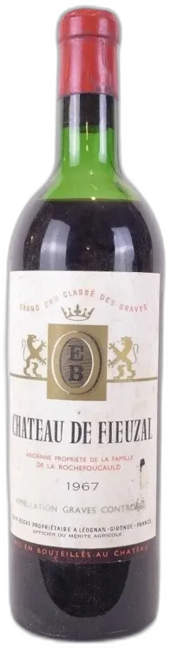 photo 1967 Graves Château de Fieuzal Grand Cru Classé Rouge Bordeaux