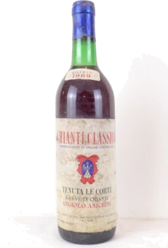photo 1969 Chianti Classico Tenuta le Corti Rouge Toscane Italie