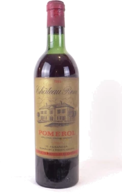 photo 1966 Pomerol Château René Rouge Bordeaux