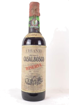 photo 1970 Chianti Casalbosco Riserva Rouge Toscane Italie