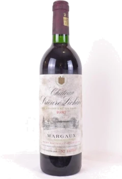 photo 1987 Margaux Château Prieuré-Lichine Grand Cru Classé b3 Rouge Bordeaux