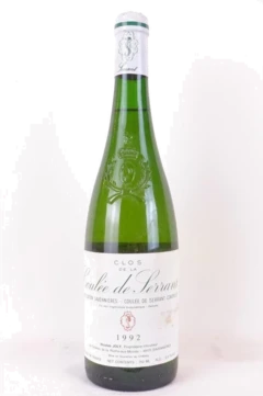 photo 1992 Savennières Nicolas Joly Clos de la Coulée de Serrant Blanc Loire Anjou