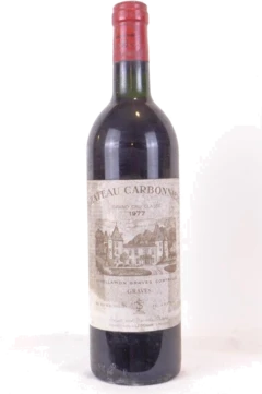 photo 1977 Pessac-Léognan Château Carbonnieux Grand Cru Classé Rouge Bordeaux