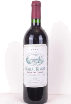 photo 1995 Saint-Émilion Château Bergat Grand Cru Classé Rouge Bordeaux