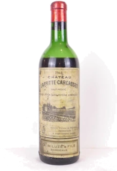 photo 1961 Saint-Estèphe Château Laffitte-Carcasset Niveau Bas b1 Rouge Bordeaux