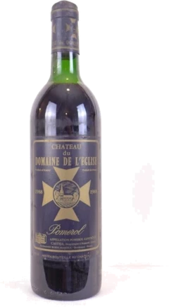 photo 1988 Pomerol Château du Domaine de l’Église Rouge Bordeaux