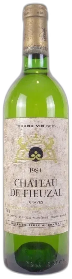 photo 1984 Graves Château de Fieuzal Blanc Bordeaux