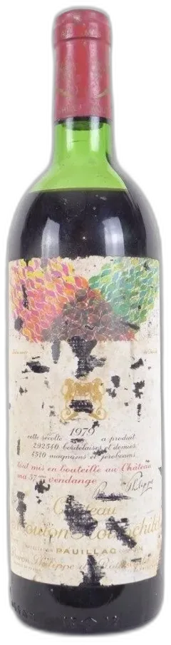 photo 1979 Pauillac Château Mouton-Rothschild Grand Cru Classé Rouge Bordeaux