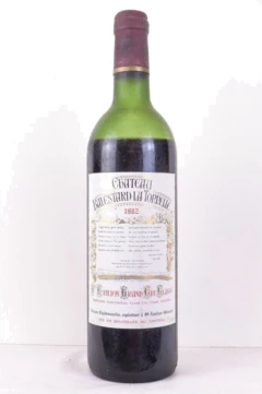photo 1982 Saint-Émilion Château Balestard la Tonnelle Grand Cru Classé Niveau Très Bas) Rouge Bordeaux