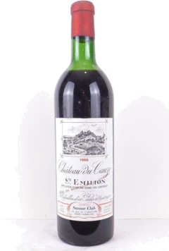 photo 1966 Saint-Émilion Château du Cauze Grand Cru Savour Club Rouge Bordeaux