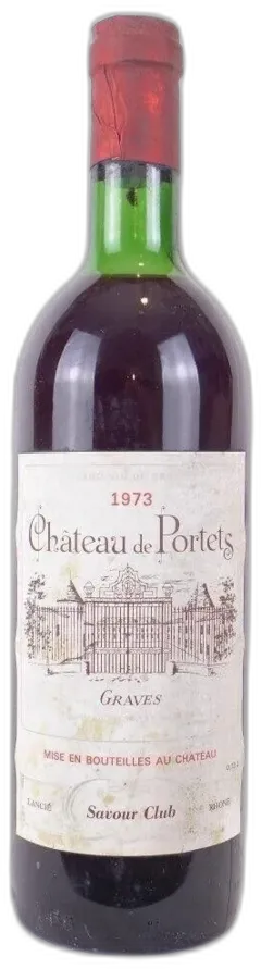 photo 1973 Graves Château de Portets Savour Club Rouge Bordeaux