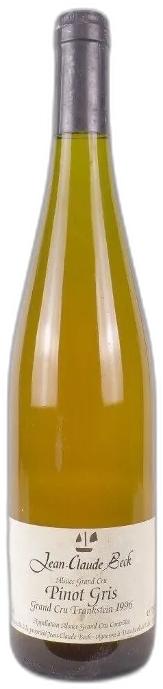 photo 1996 Pinot Gris Jean-Claude Beck Grand Cru Frankstein Blanc Alsace