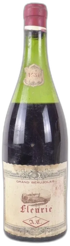 image du vin 1934 Fleurie ac Négoce Rouge Beaujolais