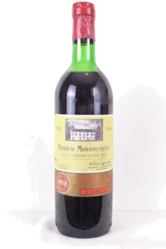 photo 1976 Saint-Émilion Château Monbousquet Grand Cru Rouge Bordeaux