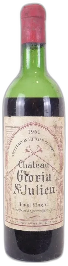 photo 1961 Saint-Julien Château Gloria b3 Rouge Bordeaux