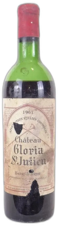 photo 1961 Saint-Julien Château Gloria b2 Rouge Bordeaux