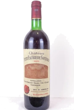 photo 1973 Saint-Émilion Château Petit-Faurie de Soutard Grand Cru Classé Rouge Bordeaux