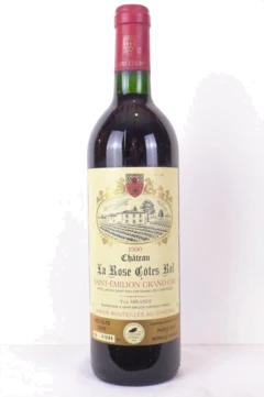 photo 1990 Saint-Émilion Château la Rose Côtes Rol Grand Cru Rouge Bordeaux
