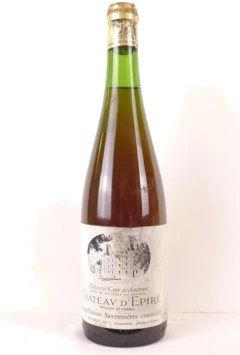 photo Années 70 Savennières Château d'Épiré Grand Cru d'Anjou Non Millésimé Années 1970 à 1980 Blanc Loire Anjou