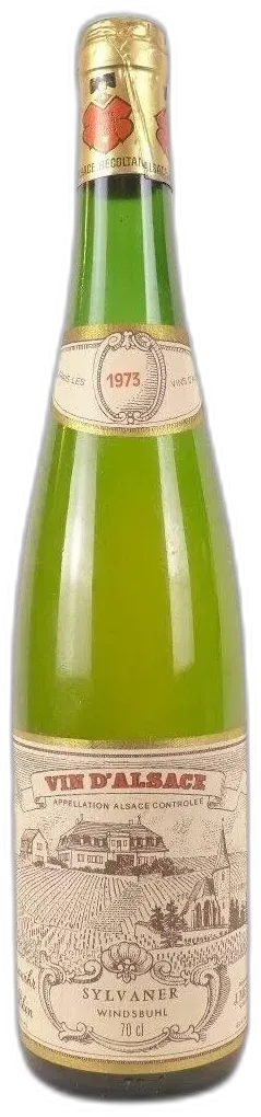 photo 1973 Sylvaner Meyer Windsbuhl b2 Blanc Alsace