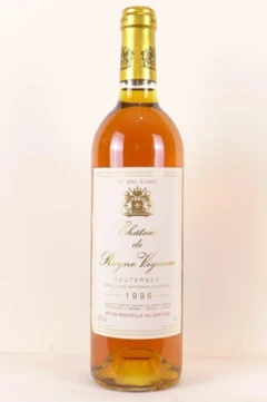 photo 1996 Sauternes Château de Rayne Vigneau Grand Cru Classé Liquoreux Bordeaux
